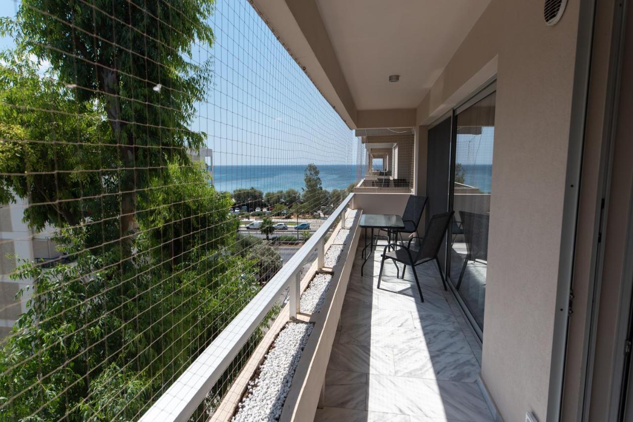 Sea View Apartment In Alimos Region Athen Eksteriør billede